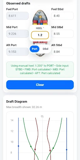 MaritimeHub ডাউনলোড করুন – ডেক অফিসারদের জন্য সেরা অফলাইন নেভিগেশন টুল - Screenshot 5