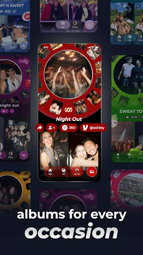 swsh – shared photo album ডাউনলোড করুন – সেরা ফটো শেয়ারিং অ্যাপ - Screenshot 1