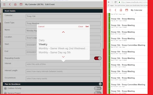 Feature Assistant for Scoutbook ডাউনলোড করুন – সেরা ম্যানেজমেন্ট টুল - Screenshot 1