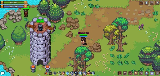 Definya: 2D MMORPG ডাউনলোড করুন – সেরা পিক্সেল আরপিজি গেম - Screenshot 3