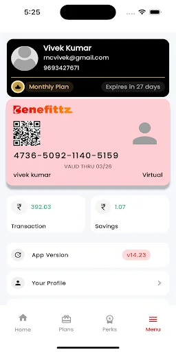 BeneFittz ডাউনলোড করুন – সেরা শপিং ও লাইফস্টাইল রিওয়ার্ডস অ্যাপ - Screenshot 13