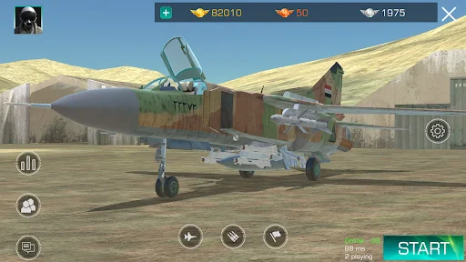 GS4: Realistic Air Combat ডাউনলোড করুন – সেরা মোবাইল ফ্লাইট সিমুলেটর - Screenshot 8