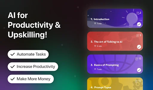 Learn AI & Chat GPT ডাউনলোড করুন – সেরা AI শেখার অ্যাপ - Screenshot 20