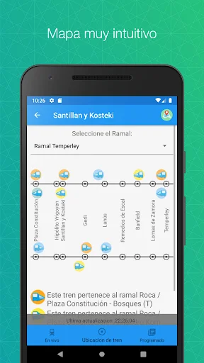 Transporte YA ডাউনলোড করুন – ট্রেন, বাস ও সাবওয়ে লাইভ আপডেট - Screenshot 23