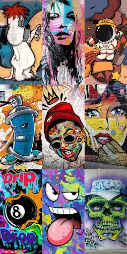 Graffiti Wallpaper ডাউনলোড করুন – সেরা স্ট্রিট আর্ট ব্যাকগ্রাউন্ড - Screenshot 10