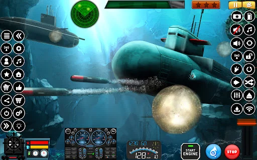 Submarine Navy Warships Battle ডাউনলোড করুন – সেরা নৌ যুদ্ধের গেম - Screenshot 9
