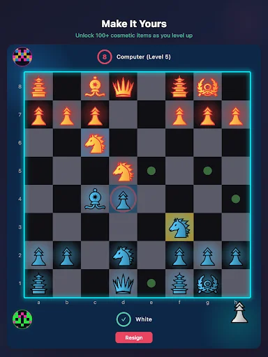 Realtime Chess ডাউনলোড করুন – অনলাইন PvP ও স্মার্ট AI সহ দ্রুত দাবা - Screenshot 11