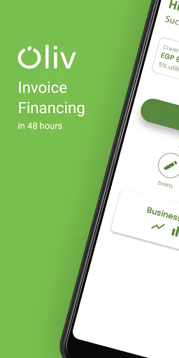 oliv.finance ডাউনলোড করুন – ৪৮ ঘণ্টায় ই-ইনভয়েস ফাইন্যান্সিং সমাধান - Screenshot 1
