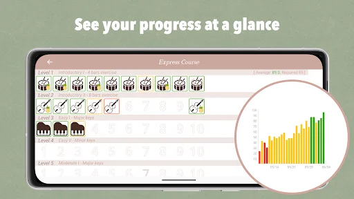 Sight Singing Pro ডাউনলোড করুন – মিউজিক শেখার সেরা অ্যাপ - Screenshot 4