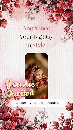 Wedding Invitation Video Maker ডাউনলোড করুন – বিয়ের ভিডিও তৈরি করুন - Screenshot 1