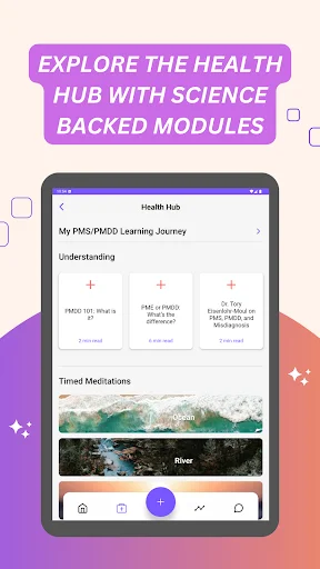 PMDD & PMS Tracker: HealCycle ডাউনলোড করুন – পিরিয়ড ও লক্ষণ ট্র্যাকার - Screenshot 12