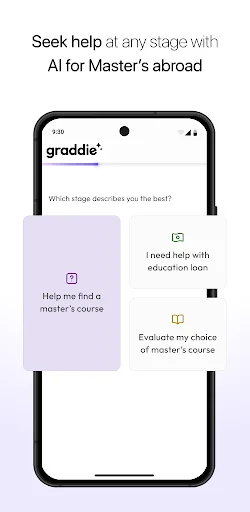 GradRight ডাউনলোড করুন – সেরা বিশ্ববিদ্যালয় ও এডুকেশন লোন খুঁজুন - Screenshot 1