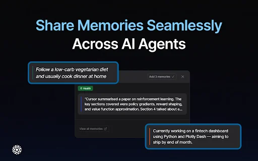 OpenMemory ডাউনলোড করুন – AI চ্যাটবট মেমরি সিঙ্ক করুন ফ্রি - Screenshot 1