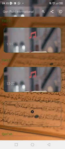 Qoriah Putri Internasional ডাউনলোড করুন – সেরা কোরআন তেলাওয়াত - Screenshot 26