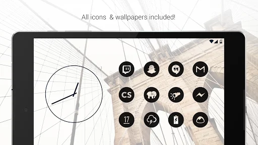 Dark Void – Black Circle Icons ডাউনলোড করুন – সেরা মিনিমালিস্ট আইকন প্যাক - Screenshot 12
