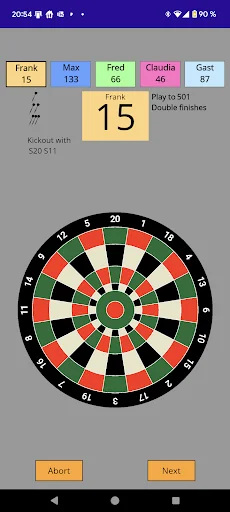 Darts ডাউনলোড করুন – সেরা ডার্টস স্কোরবোর্ড ও ট্রেনিং অ্যাপ - Screenshot 5