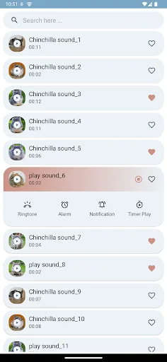 Chinchilla Sounds ডাউনলোড করুন – কিউট চিনচিলা রিংটোন এবং সাউন্ড - Screenshot 5