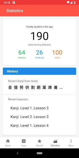 Japanese Characters ডাউনলোড করুন – জাপানি ভাষা শেখার সেরা অ্যাপ - Screenshot 7
