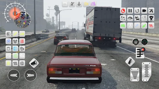 Lada 2107 Tuning Russian City ডাউনলোড করুন – সেরা কার সিমুলেটর - Screenshot 6
