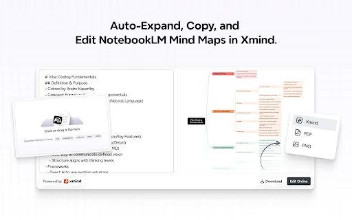 NotebookLM MindMap Exporter ডাউনলোড করুন – সেরা মাইন্ড ম্যাপ টুল - Screenshot 4