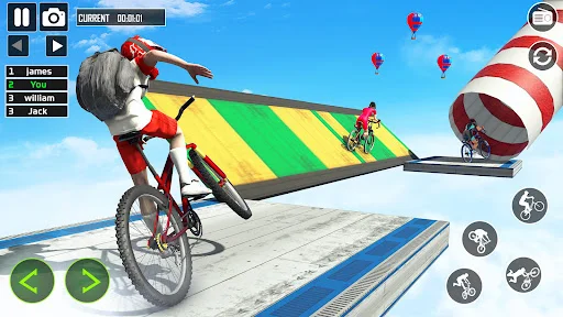 BMX Bicycle Stunt Cycle Games ডাউনলোড করুন – সেরা সাইকেল রেসিং - Screenshot 9