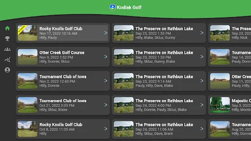 Kodiak Golf ডাউনলোড করুন – লাইভ স্কোরিং ও GPS ফিচার - Screenshot 13