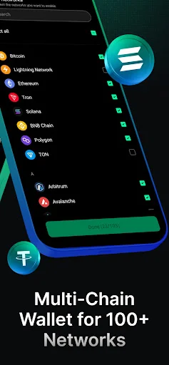 Ybit: Bitcoin & Crypto Wallet ডাউনলোড করুন – সেরা মাল্টি-চেইন ওয়ালেট - Screenshot 2