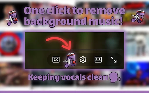 Music Remover ডাউনলোড করুন – ইউটিউব থেকে মিউজিক সরান এক ক্লিকে - Screenshot 2