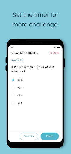 Test Me! – SAT, TOEFL & GRE প্রস্তুতির সেরা অ্যাপ ডাউনলোড করুন - Screenshot 3