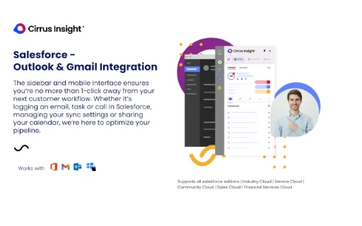 Cirrus Insight for Gmail ডাউনলোড করুন – সেলসফোর্স ইন্টিগ্রেশন - Screenshot 1