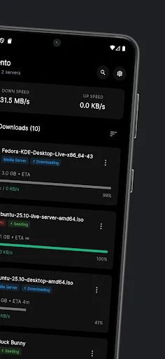 Torrent Remote & Downloader ডাউনলোড করুন – qBittorrent ও Transmission কন্ট্রোল - Screenshot 2