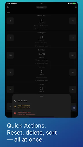 Click Counter ডাউনলোড করুন – সেরা অ্যাড-ফ্রি কাউন্টিং অ্যাপ - Screenshot 15