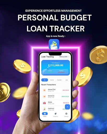 LoanFlow ডাউনলোড করুন – ব্যক্তিগত ঋণ ও বাজেট ট্র্যাকার অ্যাপ - Screenshot 6