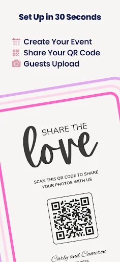 PixelParty: QR Wedding Photos ডাউনলোড করুন – সেরা ওয়েডিং ফটো শেয়ারিং অ্যাপ - Screenshot 6