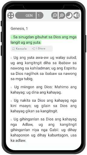 Ang Biblia – Cebuano Bible ডাউনলোড করুন – অফলাইন বাইবেল অ্যাপ - Screenshot 3