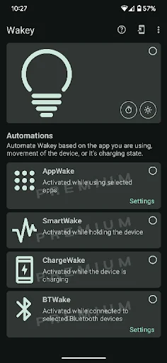 Wakey: Keep Screen On ডাউনলোড করুন – স্মার্ট স্ক্রিন কন্ট্রোল - Screenshot 3