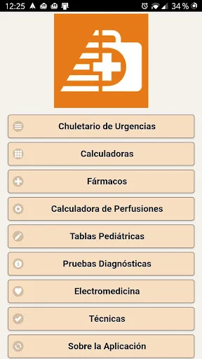 Chuletario Urgencias EH ডাউনলোড করুন – জরুরি চিকিৎসা সহায়িকা - Screenshot 1
