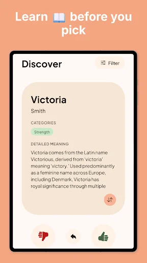 Noma – Find Baby Names ডাউনলোড করুন | শিশুদের নামের সেরা অ্যাপ - Screenshot 12