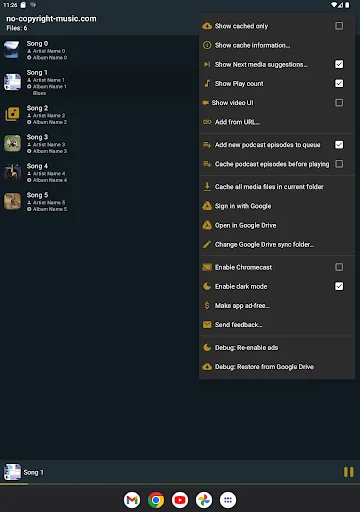 MusicSync ডাউনলোড করুন – Google Drive থেকে অফলাইন মিউজিক প্লেয়ার - Screenshot 11