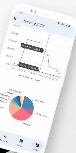 Pleke: Personal Finance ডাউনলোড করুন – বাজেট ও খরচ ট্র্যাকার - Screenshot 2