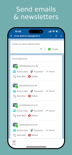 Website Builder – bluetronix ডাউনলোড করুন – কোডিং ছাড়াই প্রফেশনাল ওয়েবসাইট - Screenshot 6