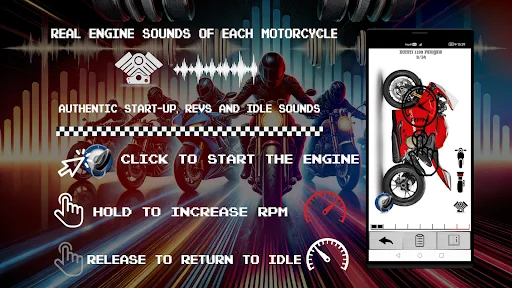 Motorcycles – Engines Sounds ডাউনলোড করুন – সেরা বাইক সাউন্ডস - Screenshot 15