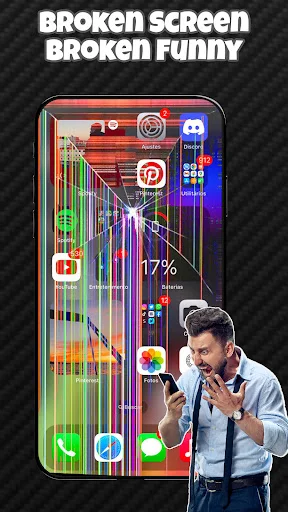 Funny Broken Screen Prank ডাউনলোড করুন – সেরা প্র্যাঙ্ক অ্যাপ - Screenshot 4