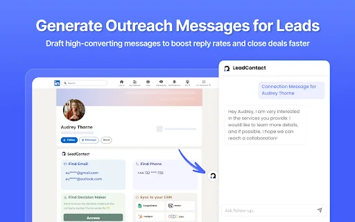 LeadContact ডাউনলোড করুন – সেরা লিড জেনারেশন টুল ও ইমেইল ফাইন্ডার - Screenshot 4