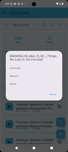 SambaLite ডাউনলোড করুন – সেরা SMB/CIFS ফাইল শেয়ারিং অ্যাপ - Screenshot 8