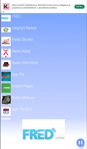 Radioaparāti ডাউনলোড করুন – লাটভিয়ান এফএম এবং ইন্টারনেট রেডিও - Screenshot 12