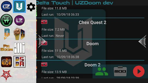Delta Touch ডাউনলোড করুন – অ্যান্ড্রয়েডে সেরা ডুম গেমের অভিজ্ঞতা - Screenshot 1
