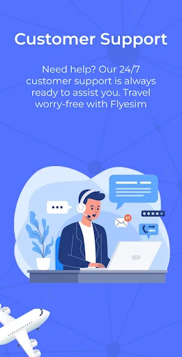 Flyesim ডাউনলোড করুন – ২০০+ দেশে দ্রুত গ্লোবাল ট্রাভেল eSIM - Screenshot 5
