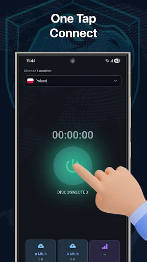 T-Rex VPN ডাউনলোড করুন – দ্রুত এবং নিরাপদ ভিপিএন ক্লায়েন্ট - Screenshot 1