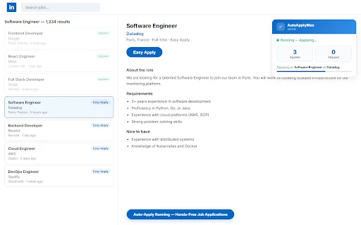 AutoApplyMax ডাউনলোড করুন – চাকরির আবেদনের সেরা টুল - Screenshot 3